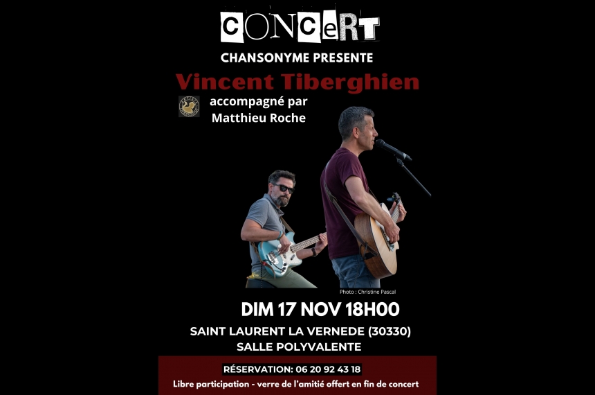 Concert Vincent Tiberghien