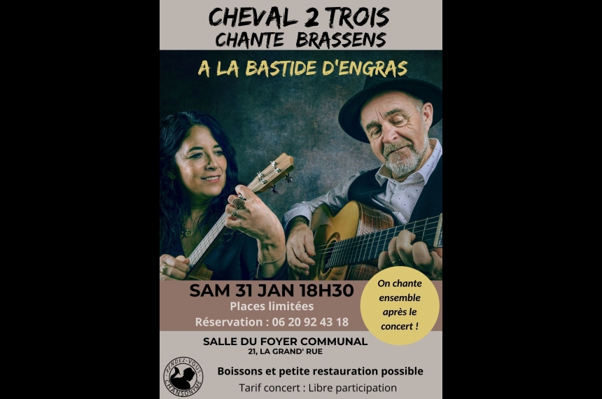 Brassens vu par un cheval